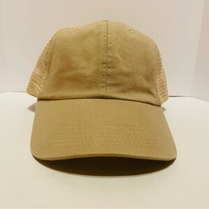 CLASSIC VINTAGE TOUCH WASHED COTTON SOFT MESH TRUCKER BASEBALL CAP